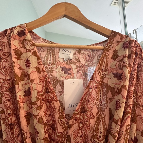 NWT Misa Los Angeles Maxi Dress - Picture 2 of 5